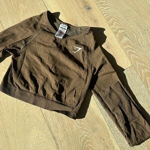 GYMSHARK long sleeve top Vital Seamless 2.0 (Size S)